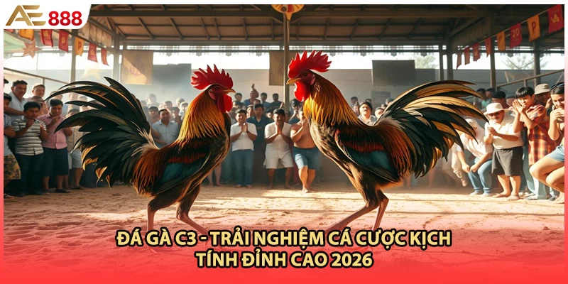 Đá Gà C3 - Trải Nghiệm Cá Cược Kịch Tính Đỉnh Cao 2026