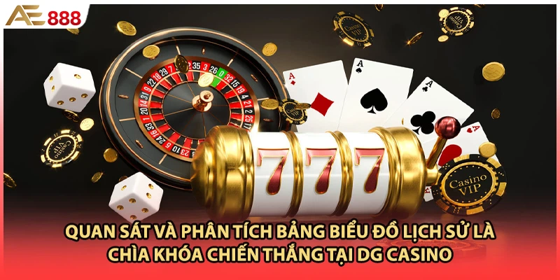 Quan sát và phân tích bảng biểu đồ lịch sử là chìa khóa chiến thắng tại DG casino